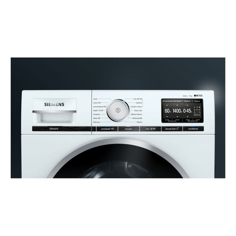 Siemens - IQ700 Washing Machine, Front Loader 10 Kg 1400 Rpm WM14XEH4GB 