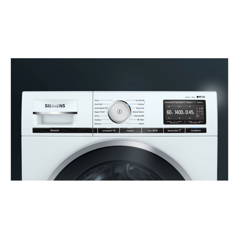 Siemens - IQ700 Washing Machine, Front Loader 10 Kg 1400 Rpm WM14XEH5GB 